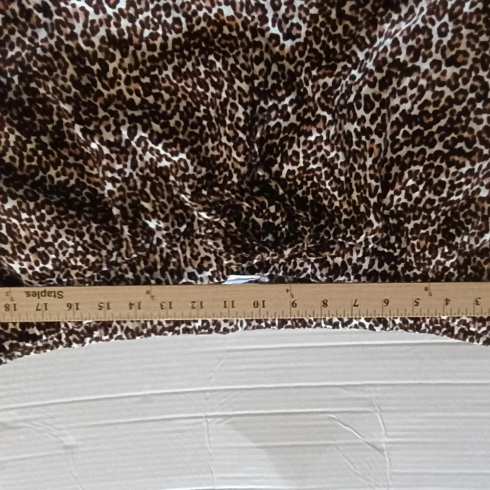 Liz Claiborne Women's Leopard Print Pajama Pants‎ Pants Sz 2X